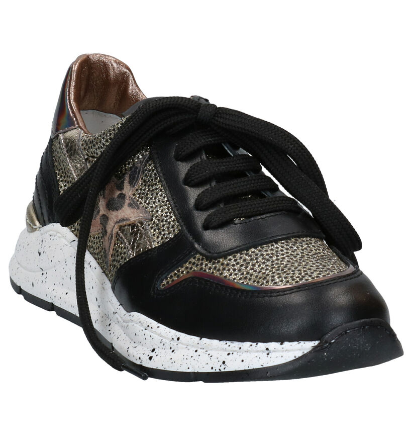 Ciao Bimbi Zwarte Sneakers in leer (281912)