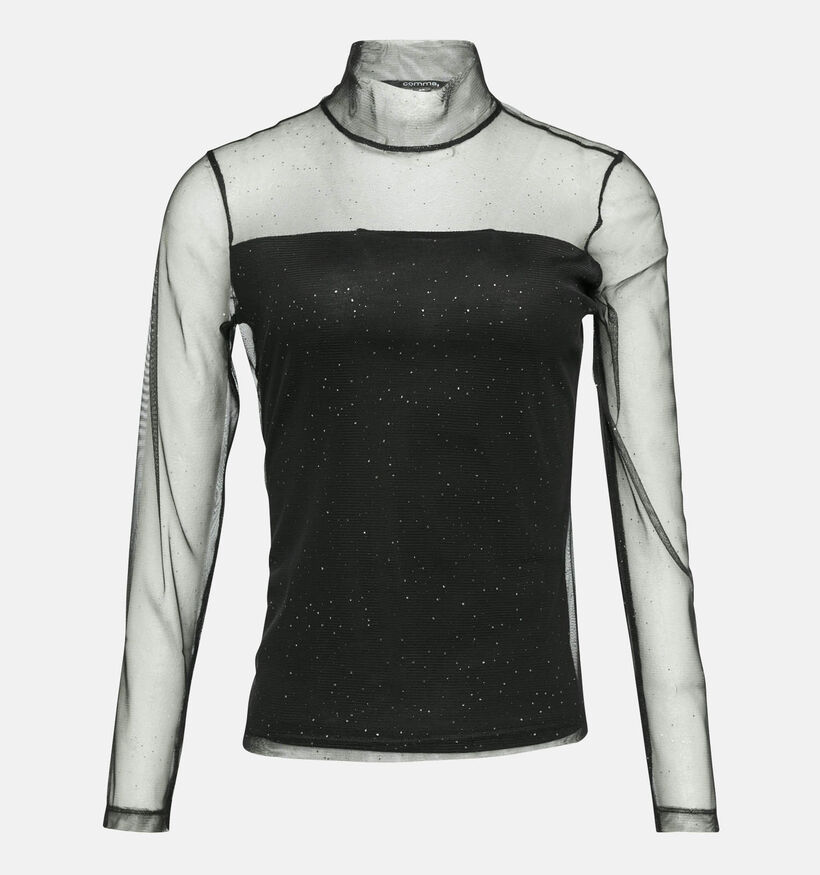 comma Blouse en Noir pour femmes (350025)