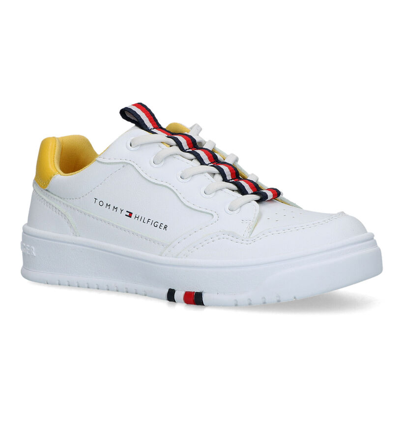 Tommy Hilfiger Witte Sneakers voor jongens (321626)