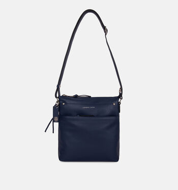 Laurent David Crossbody tassen Beige/Goud/Cognac/Blauw