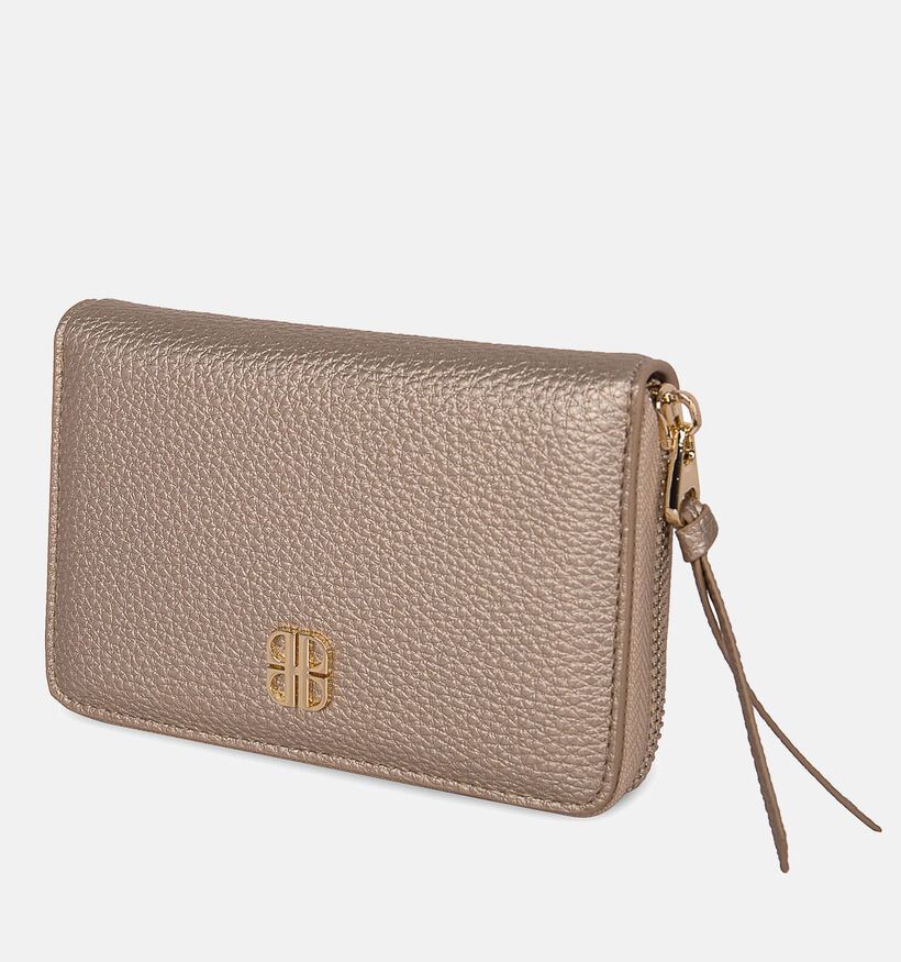 Laurent David Gouden Ritsportemonnee voor dames (374044)