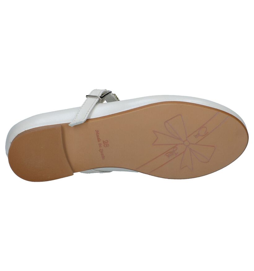 Oca-Loca Ballerines en Nacre en cuir (240248)