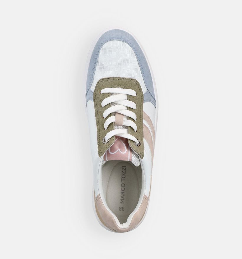 Marco Tozzi Baskets en Blanc pour femmes (367950) - pour semelles orthop&eacute;diques