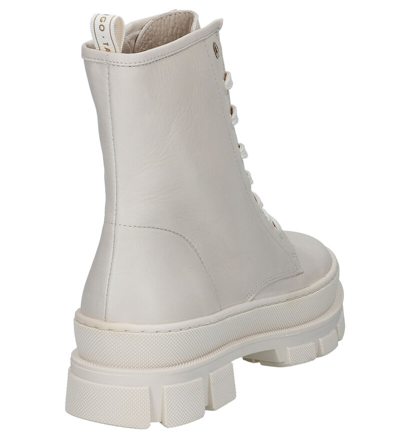 Tango Romy Welt Ecru Boots voor dames (299281) - geschikt voor steunzolen
