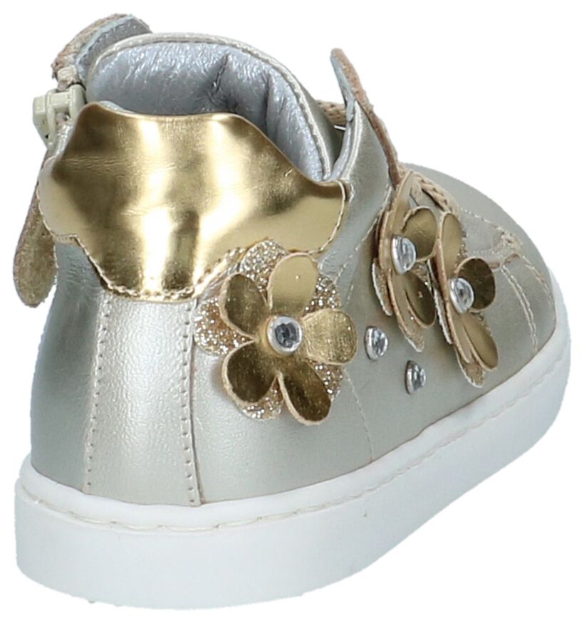 Gouden Babyschoentjes K3 in leer (215474)