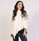 Pieces Fortuna Lichbeige Poncho voor dames (361129)