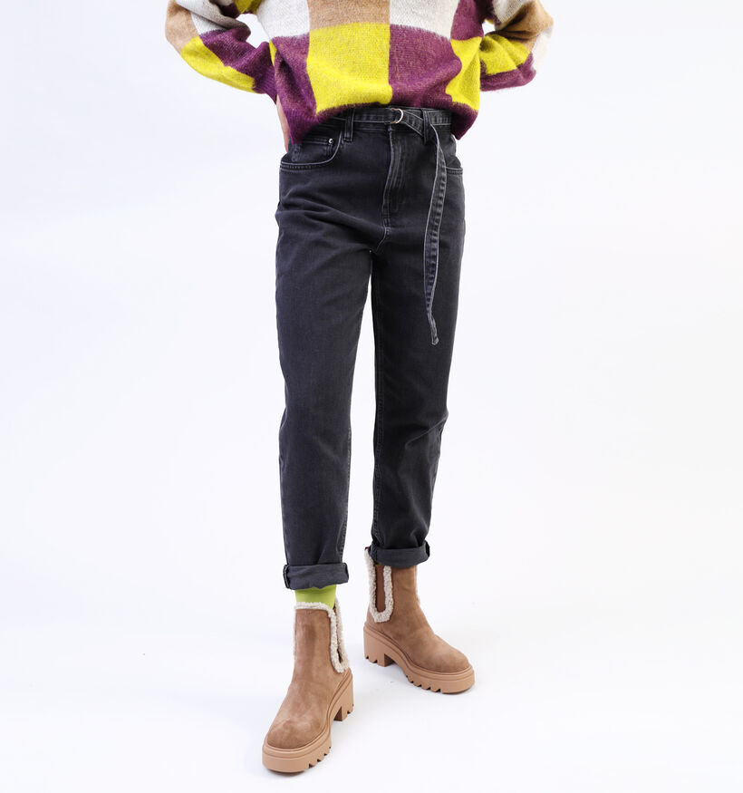 Mexx Xanthe Mom jeans en Noir pour femmes (331487)