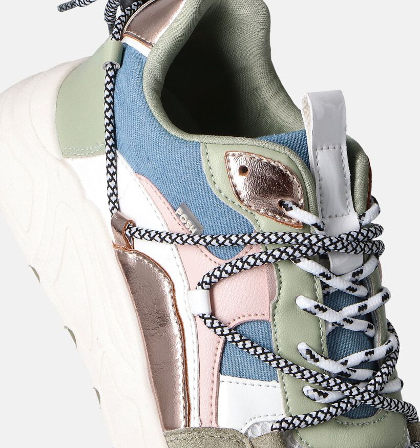 Posh by Poelman Groene Sneakers voor dames (353719) - geschikt voor steunzolen
