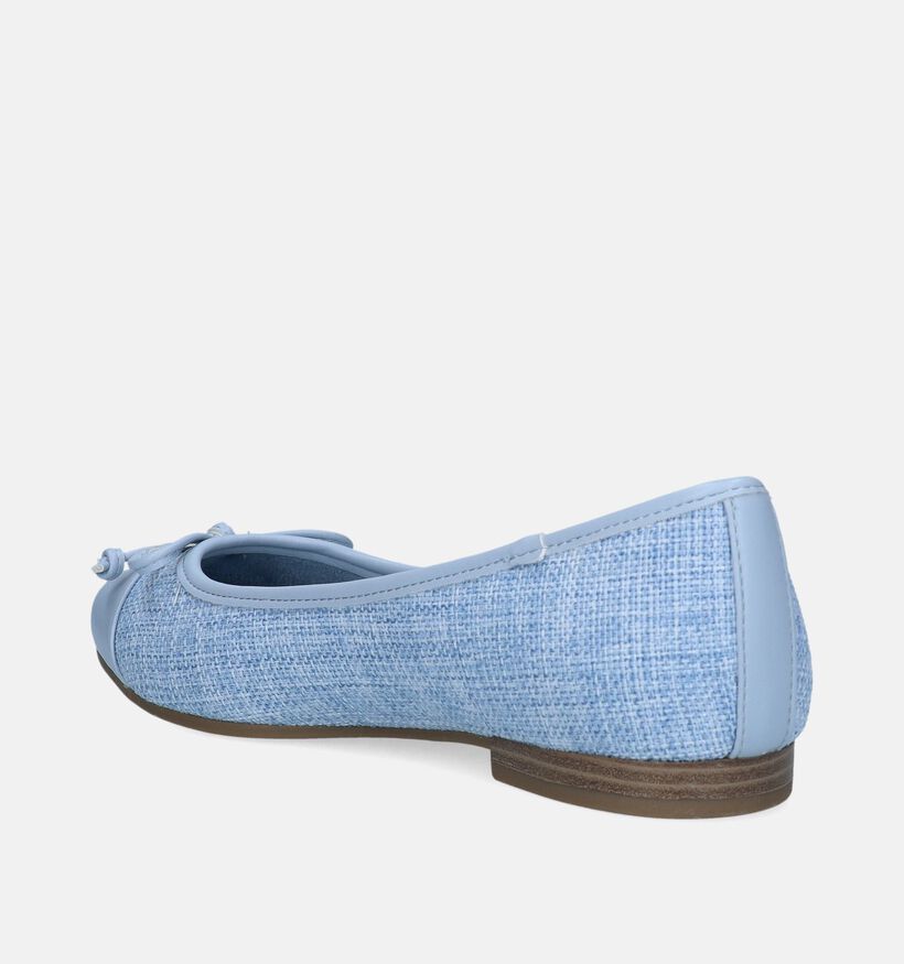 Marco Tozzi Ballerines en Bleu clair pour femmes (335832)