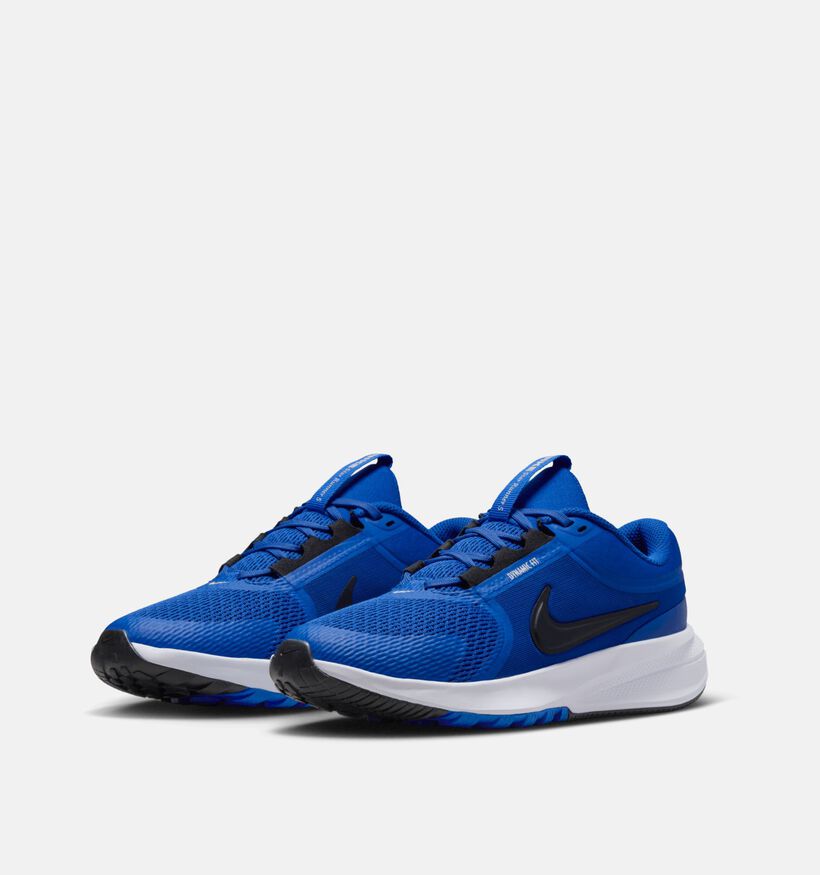Nike Star Runner 5 Baskets en Bleu pour garçons (364612) - pour semelles orthopédiques