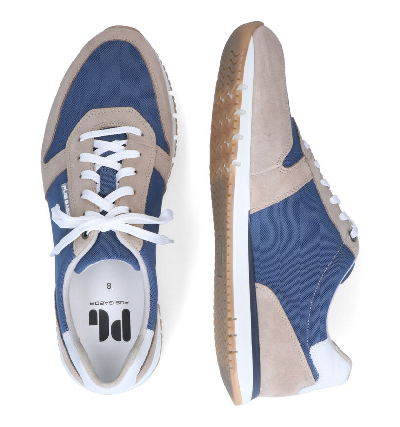 Comfort Chaussures plates en Bleu en daim (305653)