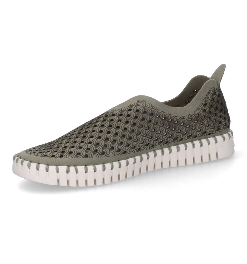 Ilse Jacobsen Tulip Chaussures slip-on en Vert pour femmes (304682) - pour semelles orthopédiques