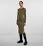 Pieces Kylie Kaki Kokerjurk voor dames (338451)