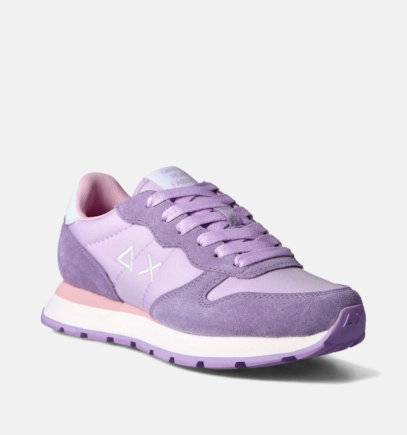 Sun68 Ally Solid Nylon Baskets en Lilas pour femmes (351687) - pour semelles orthopédiques