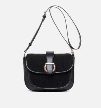 Laurent David Crossbody tassen Zwart/Taupe