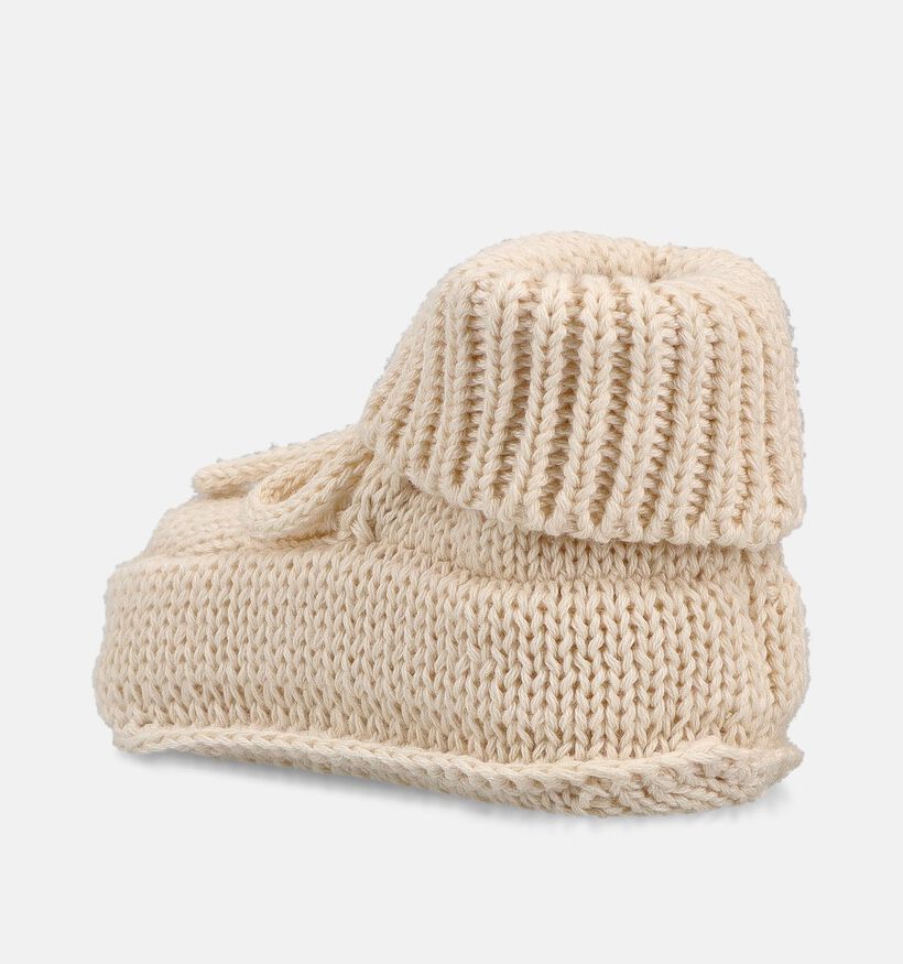Little David Chaussons pour b&eacute;b&eacute; en Beige pour filles, gar&ccedil;ons (374185)