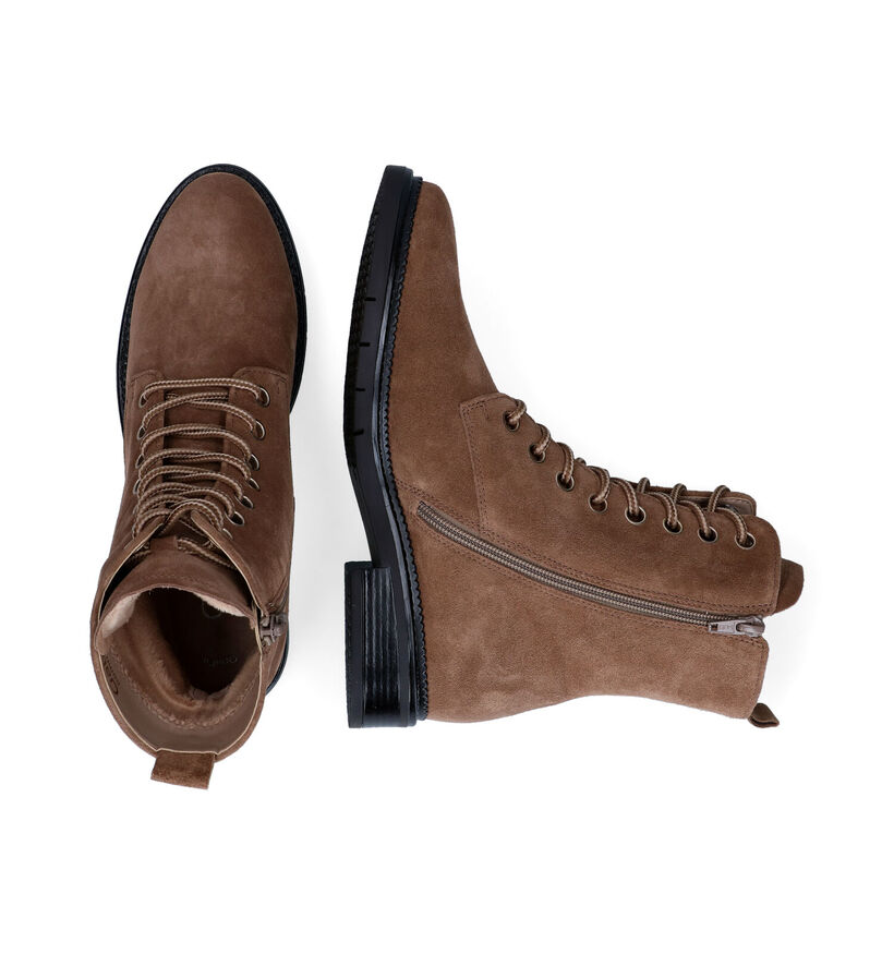 Gabor OptiFit Bruine Boots in daim (297830)