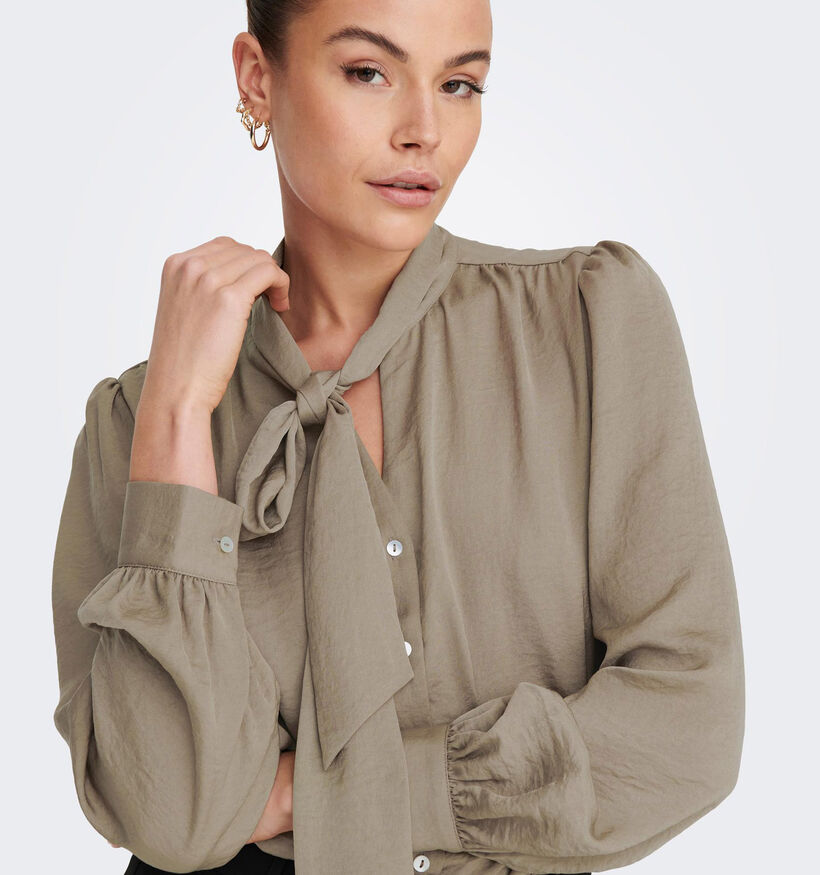 JDY Marni Taupe Blouse voor dames (318544)