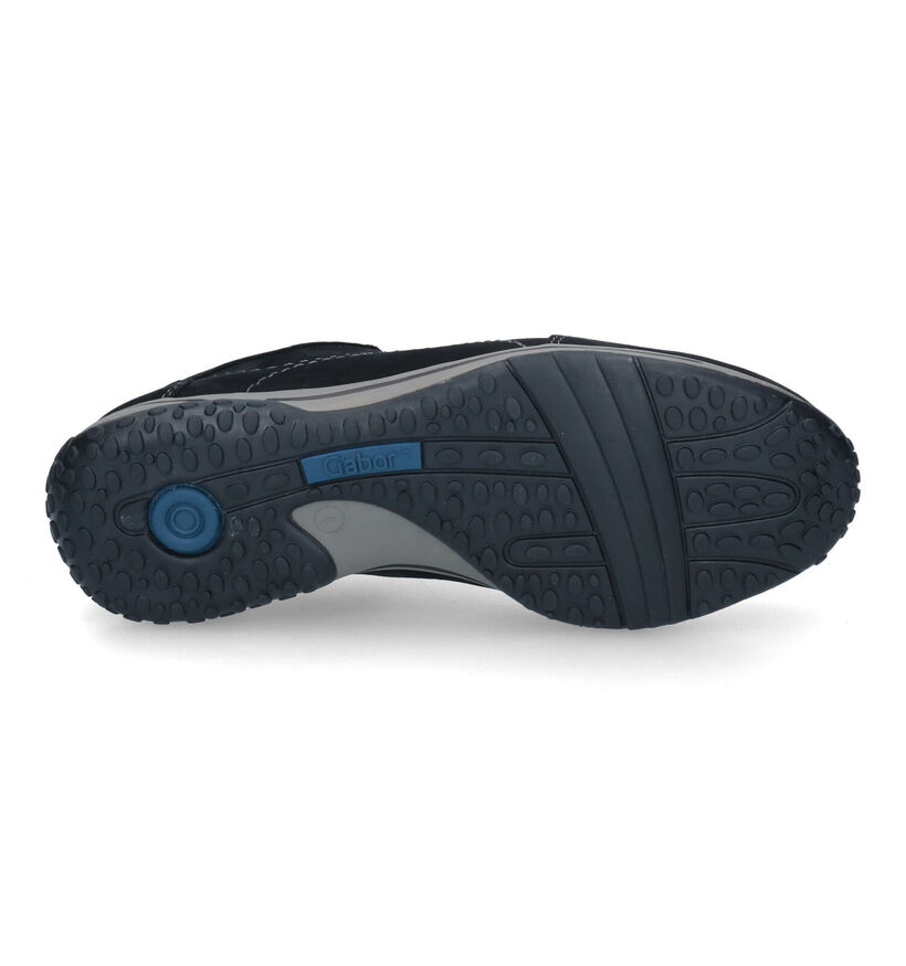 Gabor OptiFit Chaussures à lacets en Noir pour femmes (315300) - pour semelles orthopédiques