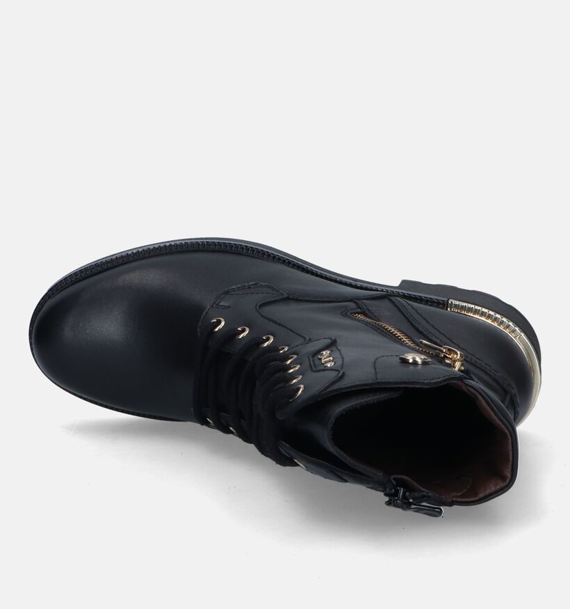 Aurora Boots à lacets en Noir pour femmes (331825)