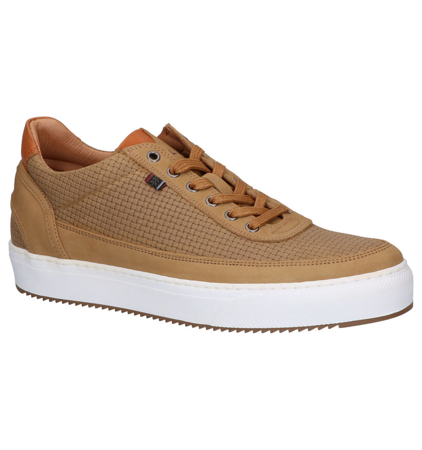 Cycleur de Luxe Montreal Beige Veterschoenen in nubuck (268213)