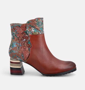 Laura Vita Bottines Cognac