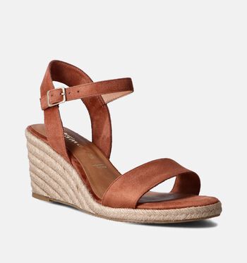 Tamaris Sandalen Goud/Cognac/Blauw