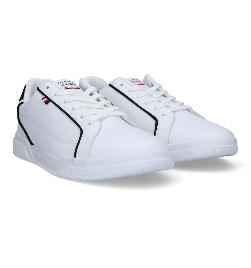 Tommy Hilfiger Lo Cup Chaussures à lacets en Blanc pour hommes (321221) - pour semelles orthopédiques