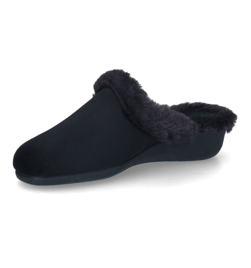 Scapa Pantoufles ouvertes en Noir pour femmes (317038)