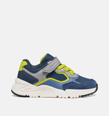 Geox Respira Low Baskets Bleu