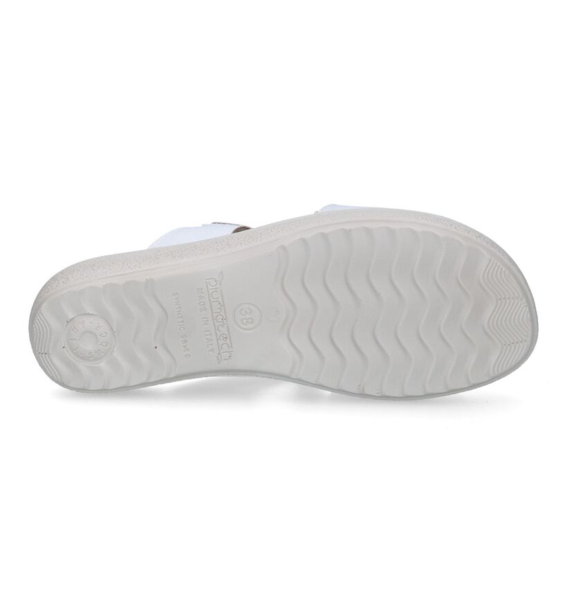 Fly Flot Witte Slippers voor dames (334566)