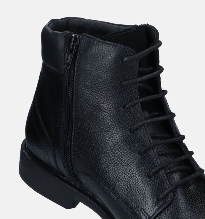 Geox Terence Bruine Geklede Hoge Veterschoenen voor heren (329727)