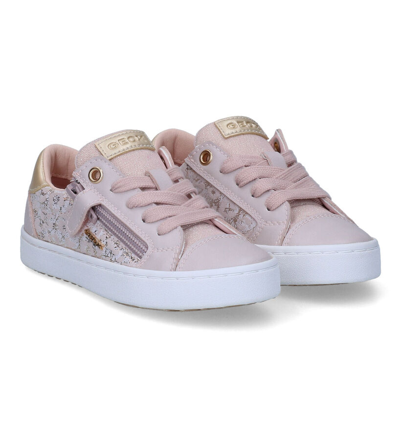 Geox Kilwi Chaussures à lacets en Rosé pour filles (302630)