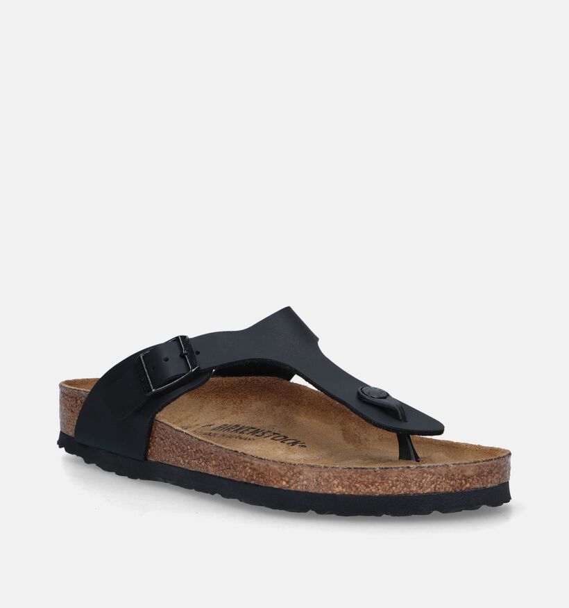 Birkenstock Gizeh Zwarte Teenslippers voor heren (337874)