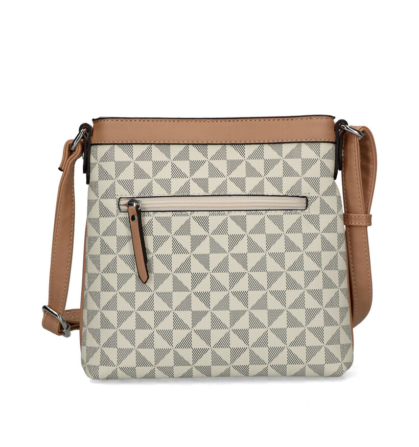 Gabor Barina Beige Crossbody Tas in kunstleer (324661)