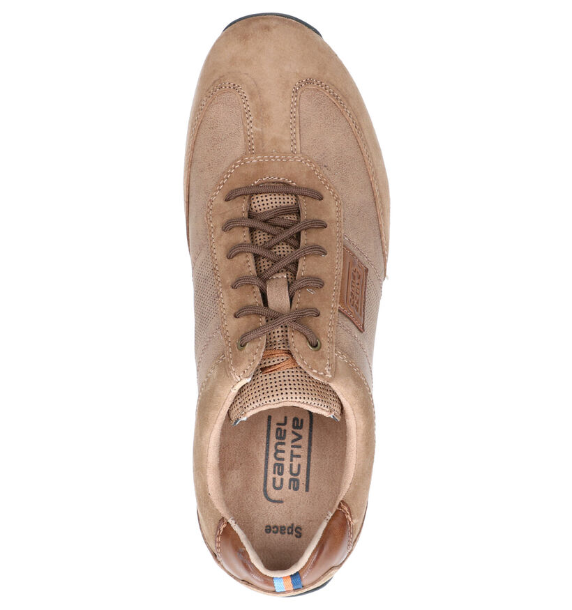 Camel Active Space Cognac Veterschoenen in nubuck (271302)