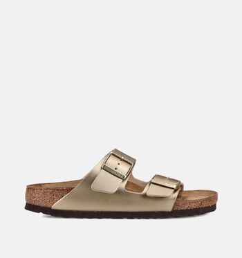 Birkenstock Arizona Slippers White/Gold/Silver/Copper