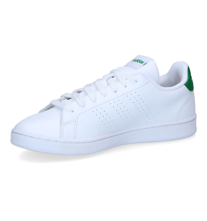 adidas Advantage Baskets en Blanc pour hommes (324921)