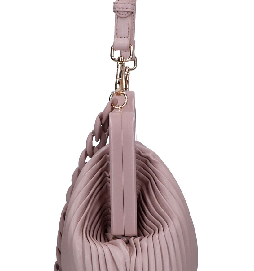 Pepe Moll Pleats Sac à bandoulière en Roze en simili cuir (332071)