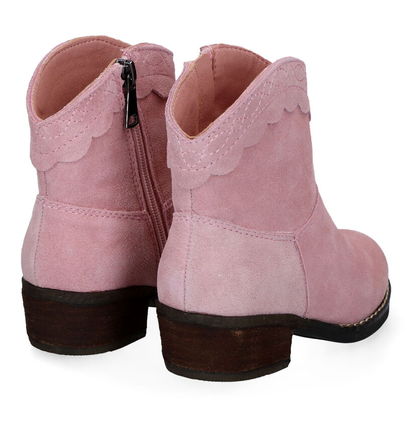 Milo & Mila Roze Cowboy Boots voor meisjes (319971)