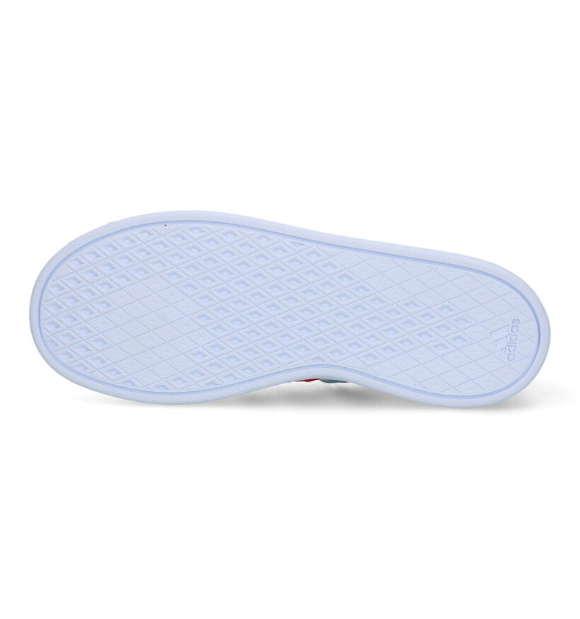 adidas Breaknet Baskets en Blanc pour filles, garçons (318945) - pour semelles orthopédiques