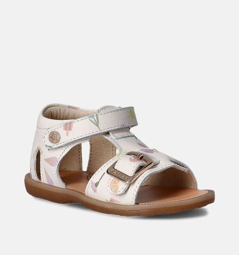 Naturino Quarzo Sandales en Blanc pour filles (356306)