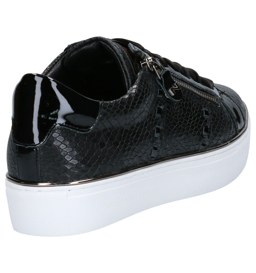 Nathan-Baume Chaussures à lacets en Noir en cuir (262284)