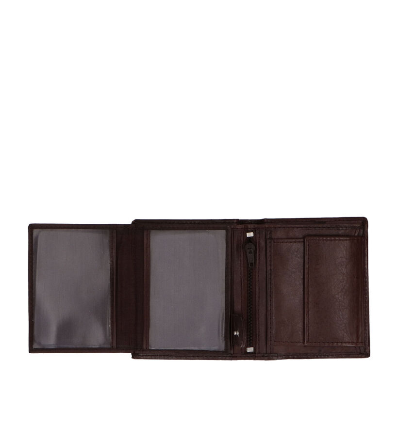 Euro-Leather Zwarte Portefeuille voor heren (333033)