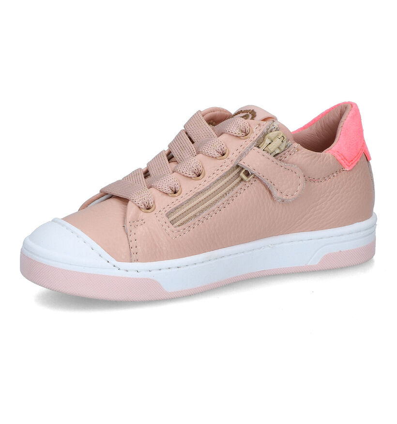 STONES and BONES Daisy Chaussures à lacets en Rose pour filles (322047) - pour semelles orthopédiques