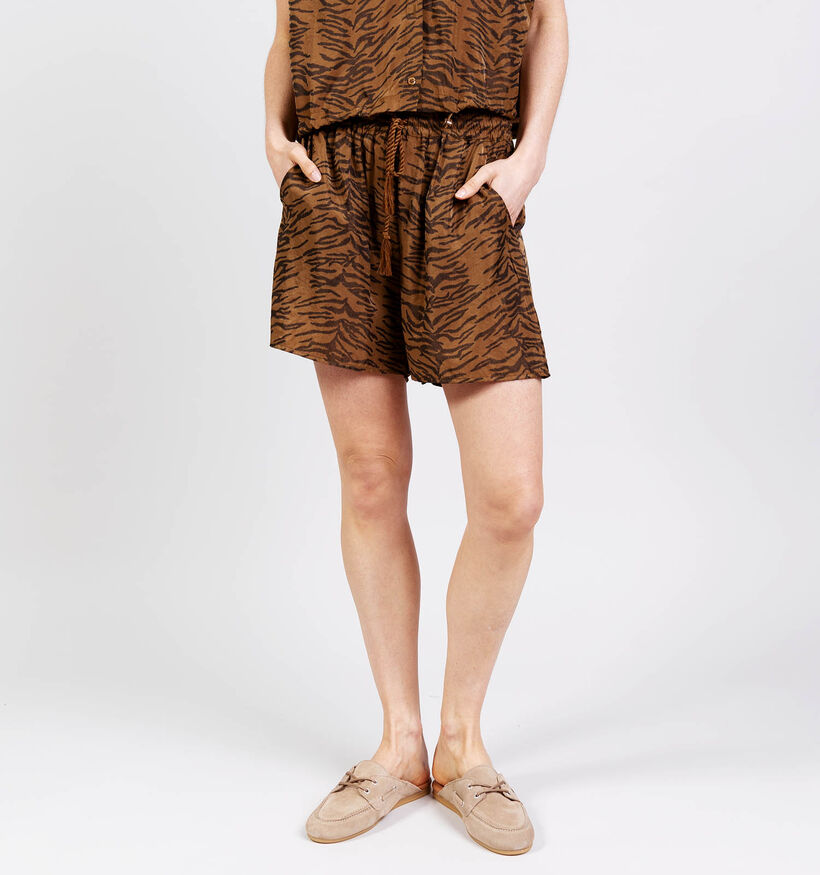 Orfeo Laura Leopard Bruine Short voor dames (375183)