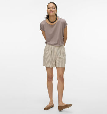 Vero Moda Pantalons Beige