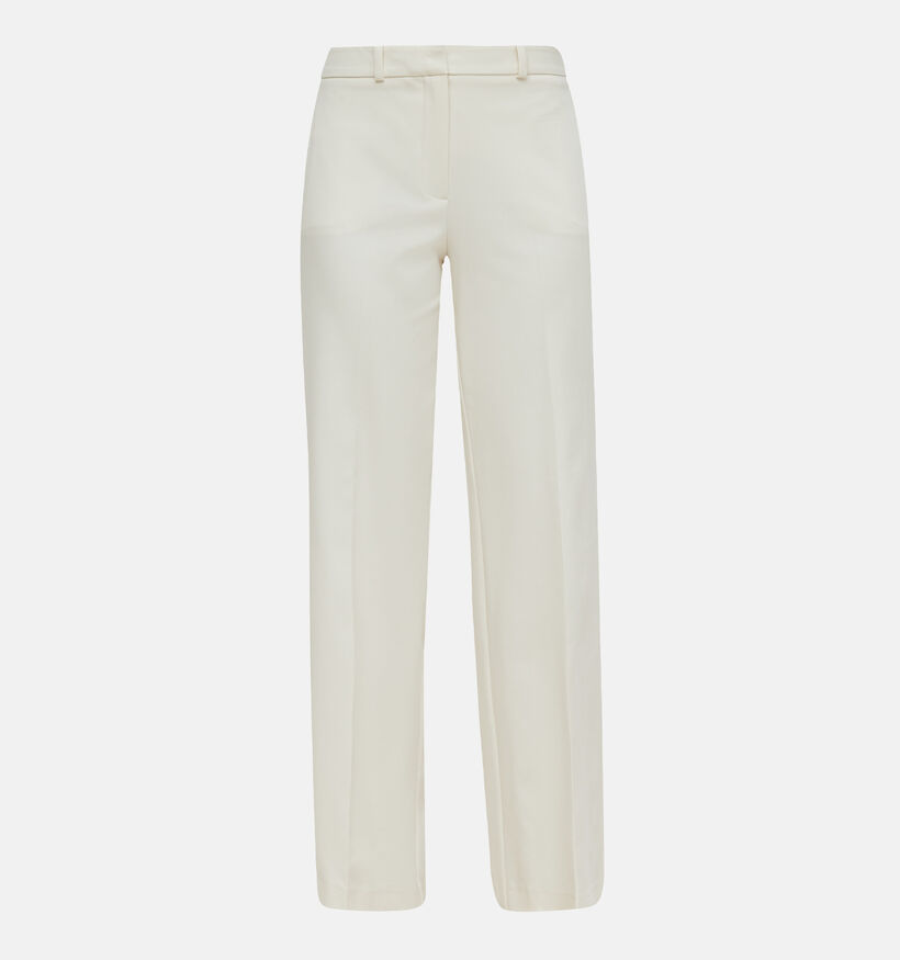 comma Pantalon classique en Écru pour femmes (327328)