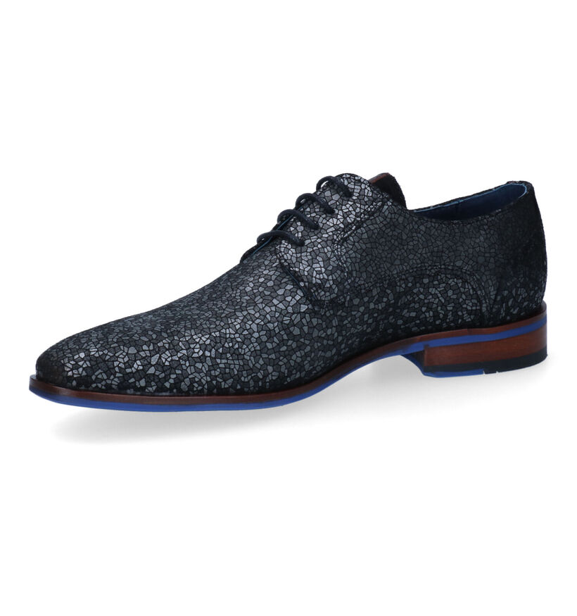 Berkelmans Chaussures classiques en Gris foncé pour hommes (314735) - pour semelles orthopédiques