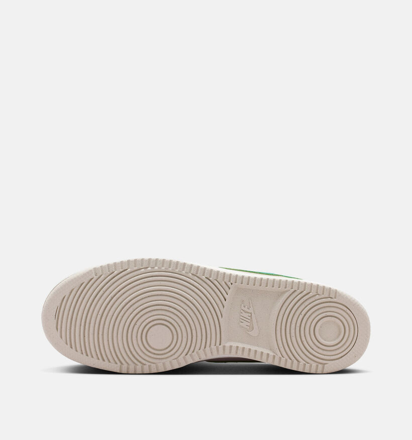 Nike Court Vision Next Nature Baskets en Taupe/Ecru pour hommes (380405)